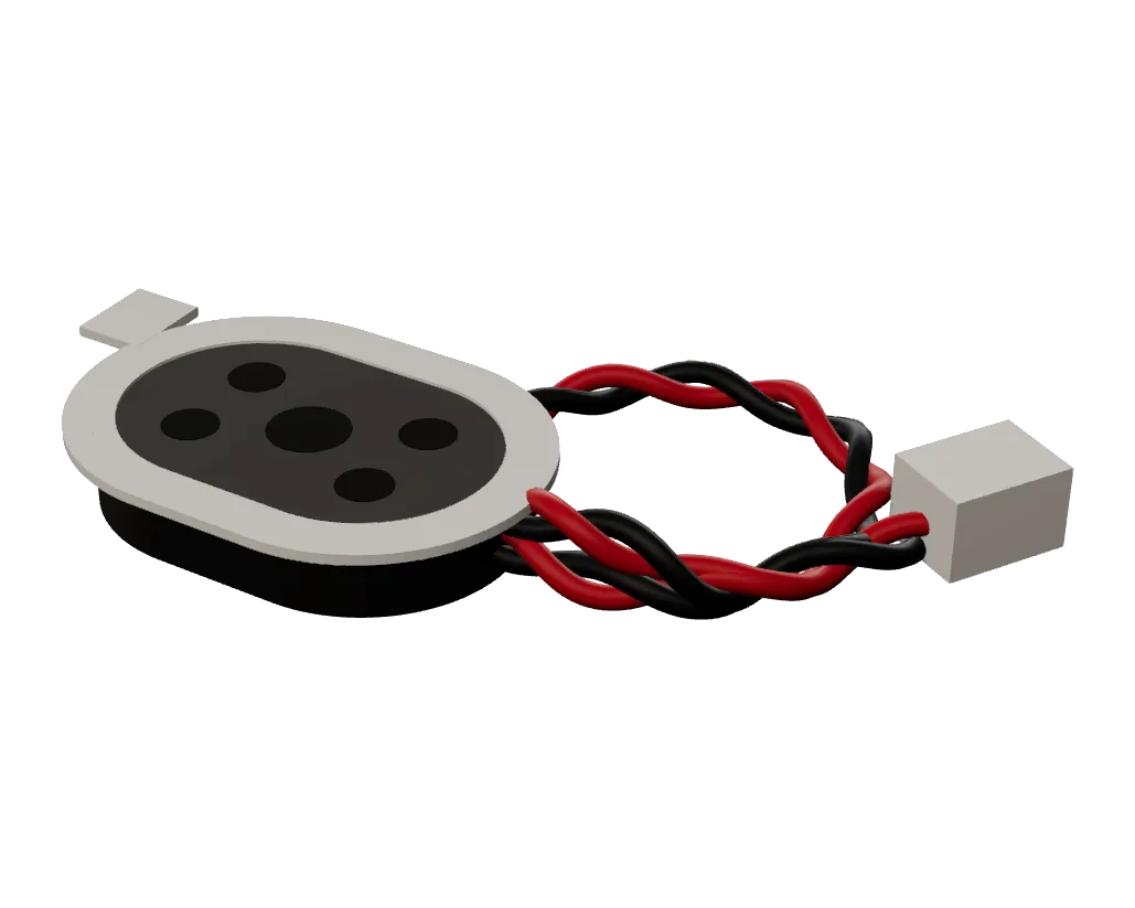Speaker, 3D model